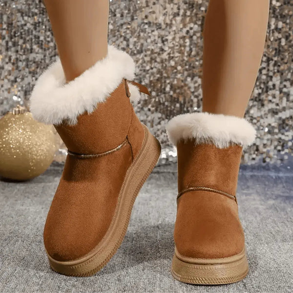 Damen Winterstiefel mit Fleece-Futter