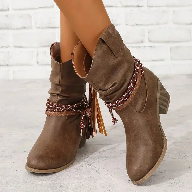 Stylische Western-Cowboystiefel