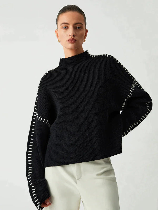 Adeline - Rollkragenpullover aus Wolle - Livezo