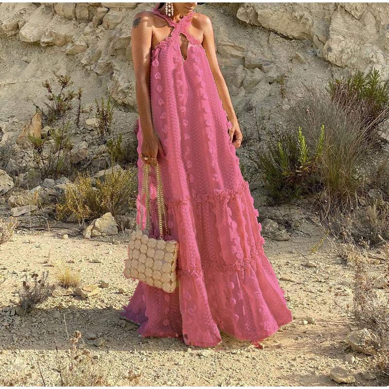 Angelina - Maxikleid mit Blumenmuster - Livezo