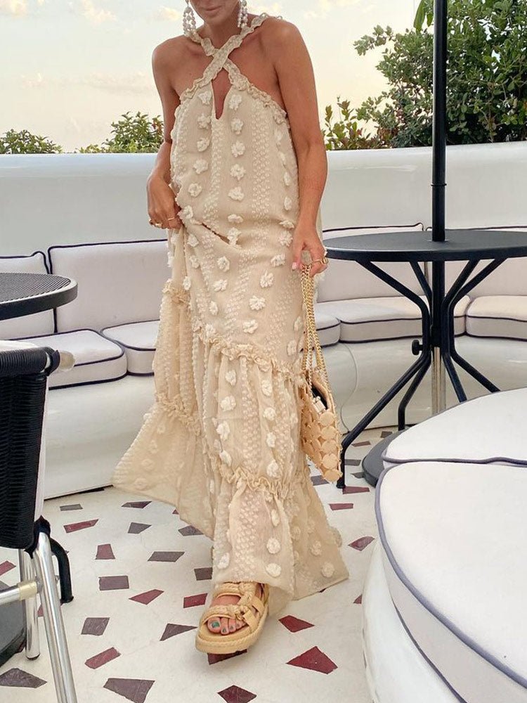 Angelina - Maxikleid mit Blumenmuster - Livezo