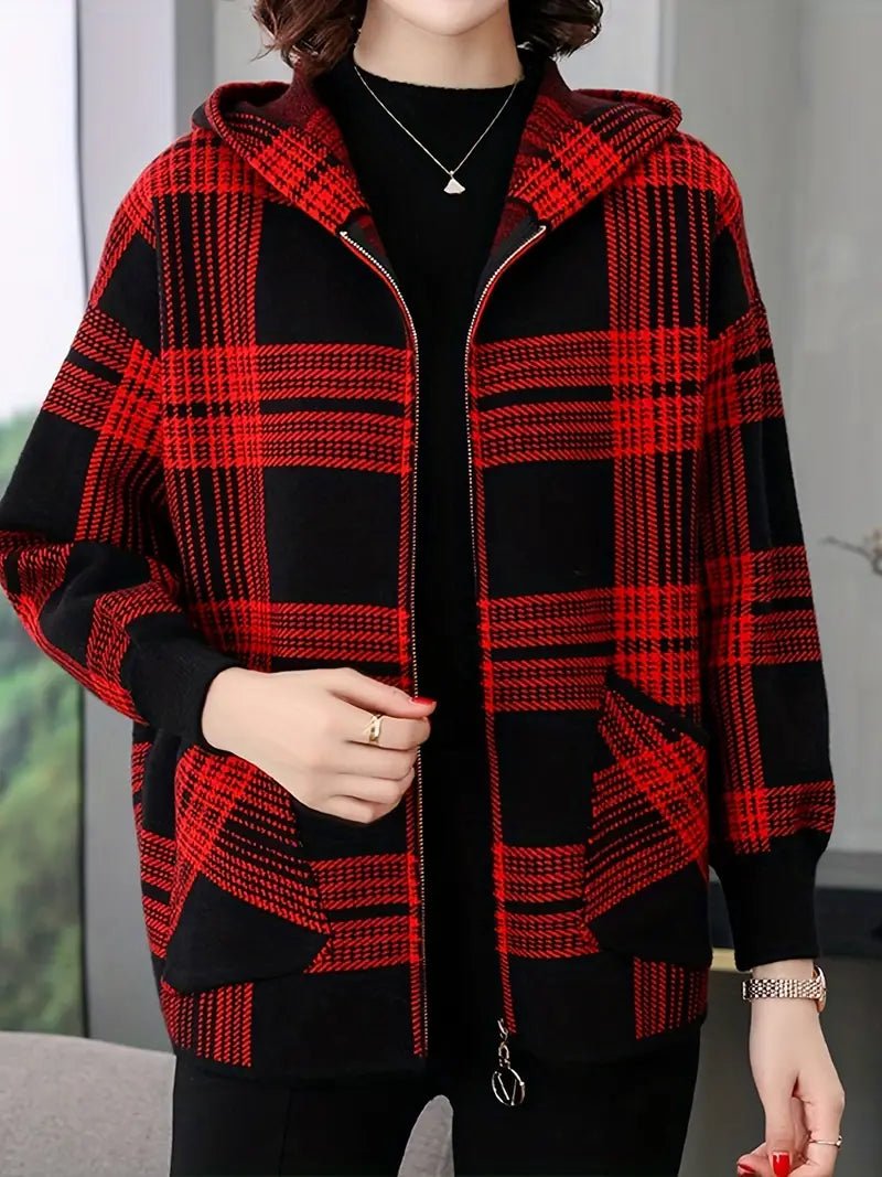 Anika - Zip Up Kapuzenjacke - Livezo