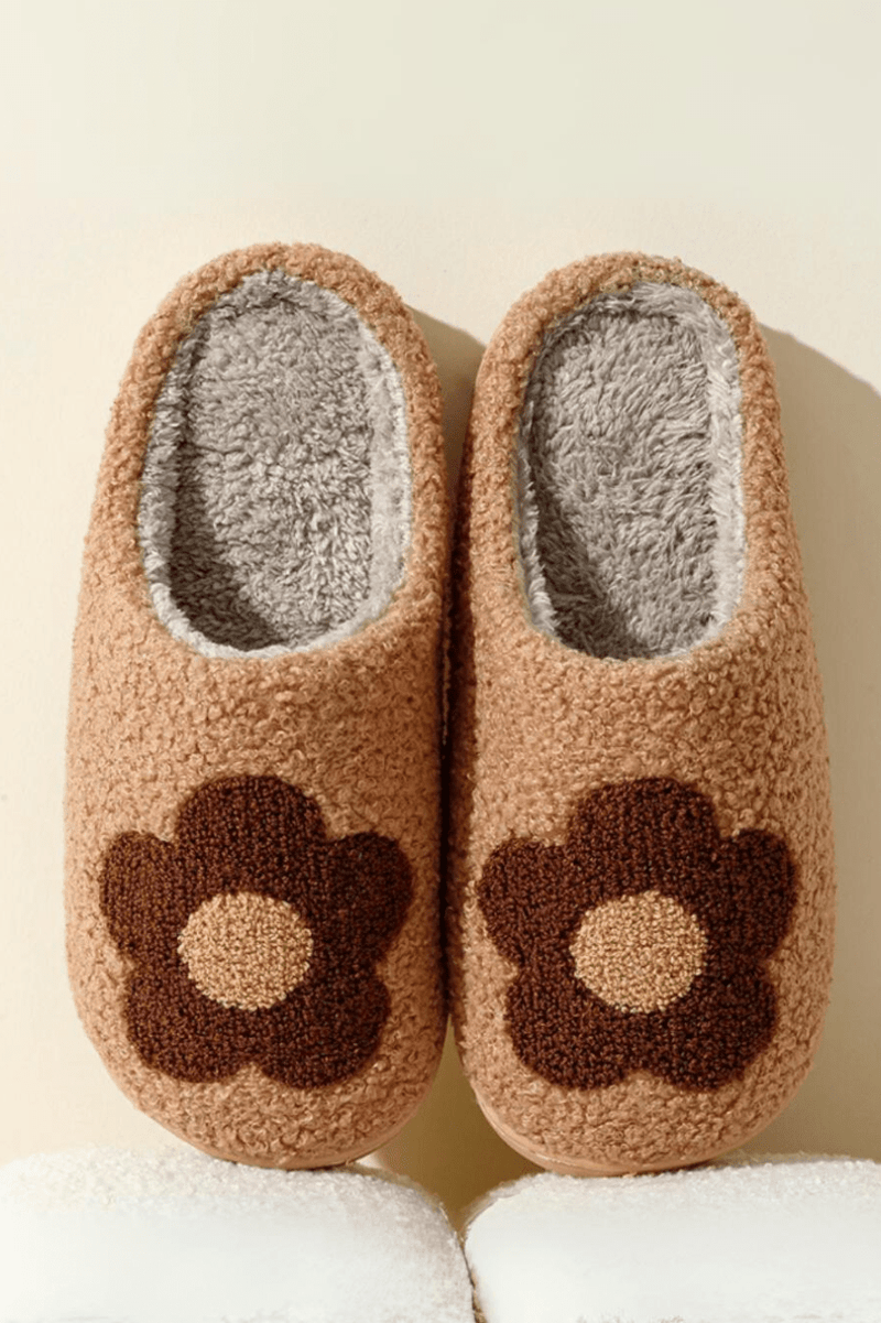 Anita - Hausschuhe mit Blumenmuster - Livezo