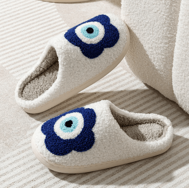 Anita - Hausschuhe mit Blumenmuster - Livezo