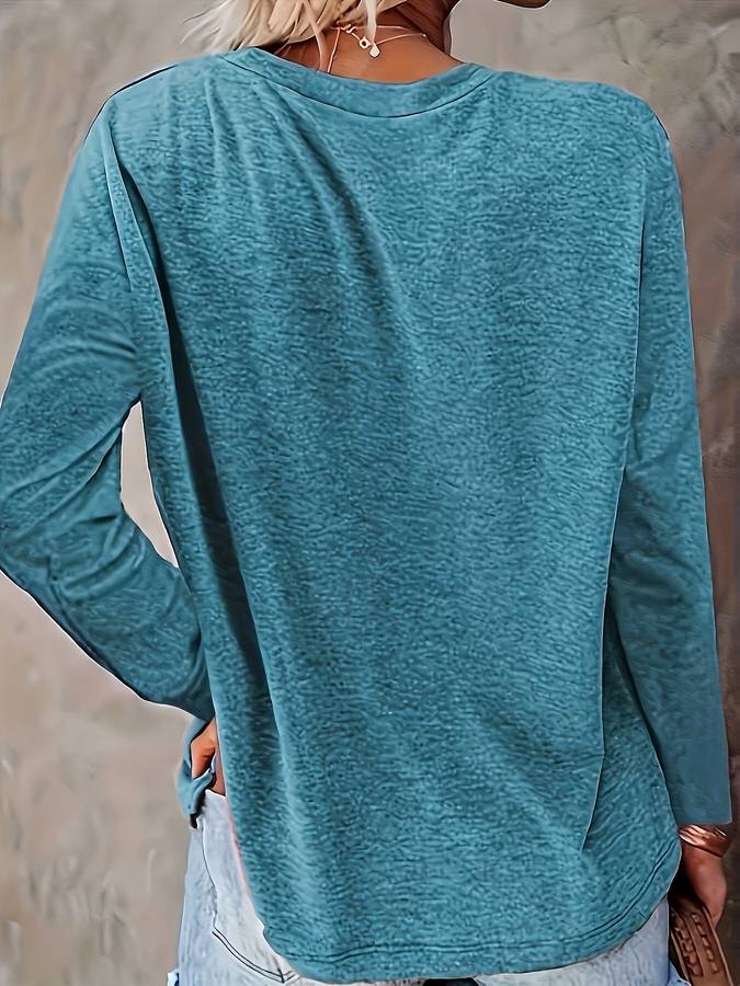 Astrid - Weihnachtspulli mit bunten Tannenbäumen - Livezo