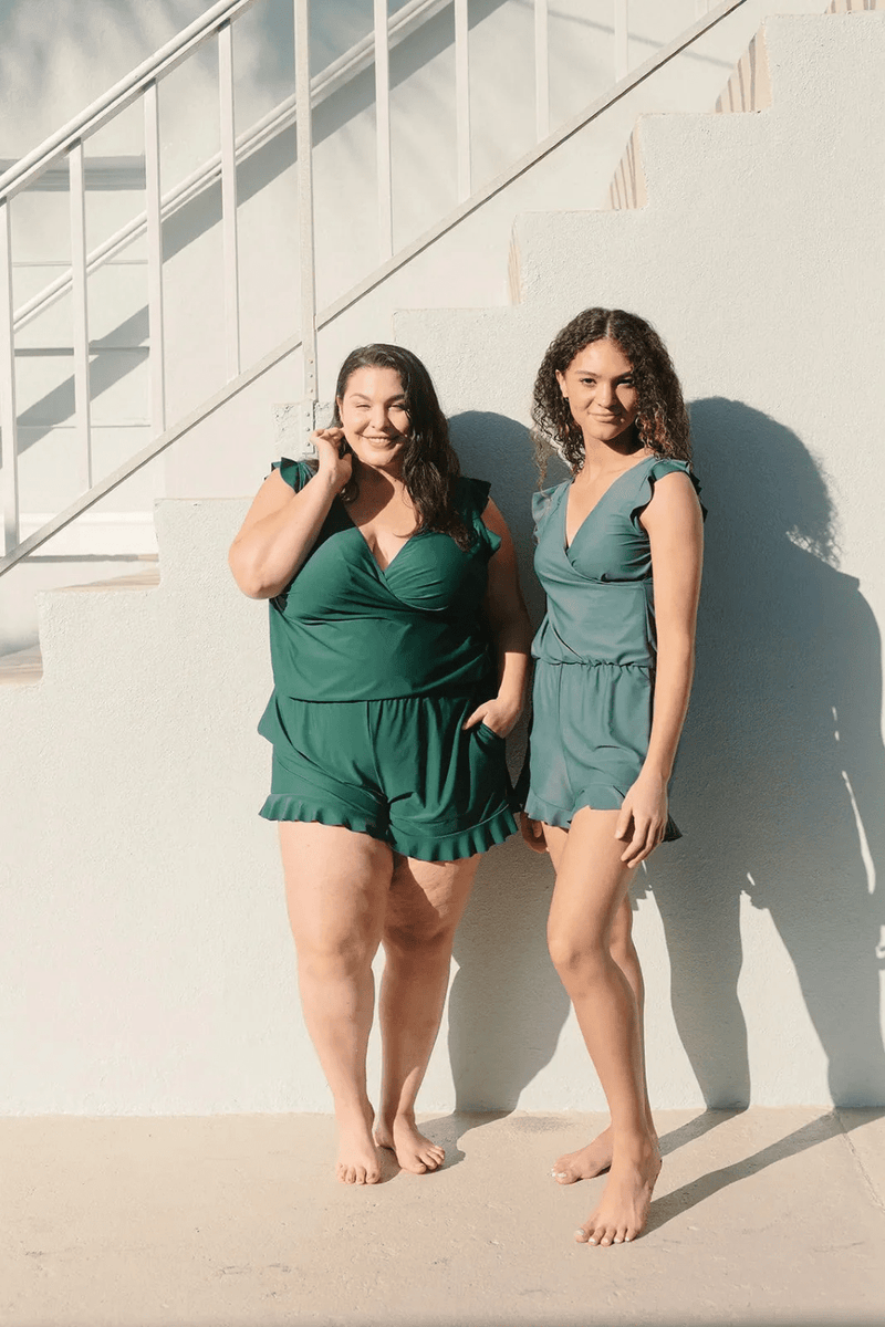 Bauchkontrolle Badeanzug mit integriertem BH - Livezo