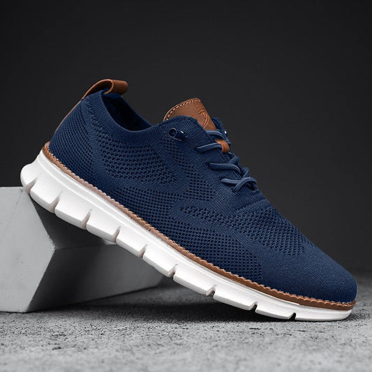 Blue Urban Comfort Sneakers for Men - Harren Cole