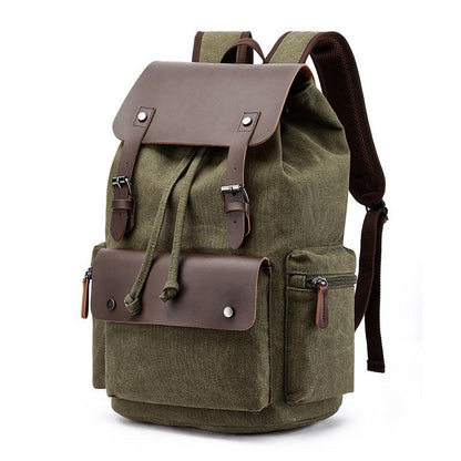 Canvas Laptop Backpack Durable Travel and Work Bag - Harren Cole