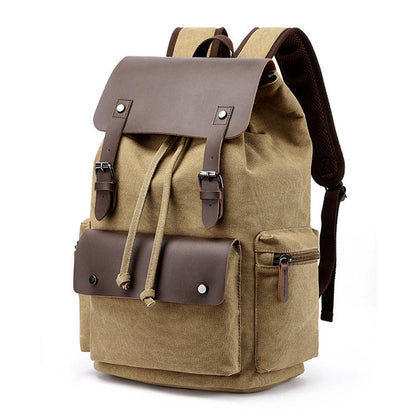 Canvas Laptop Backpack Durable Travel and Work Bag - Harren Cole