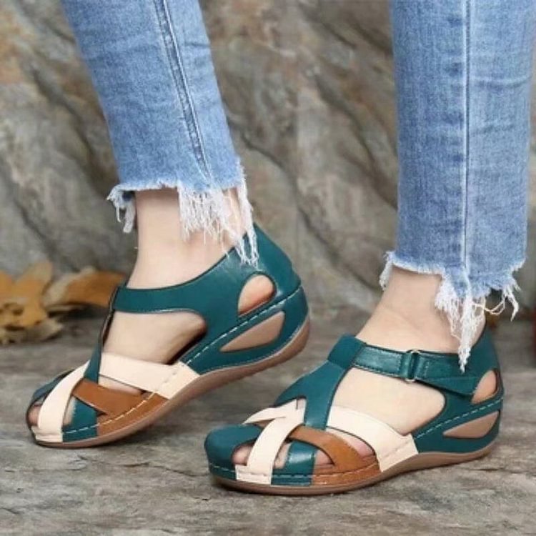 Casual Wedge Sandals - Komfort und Stil mühelos vereinen - Livezo