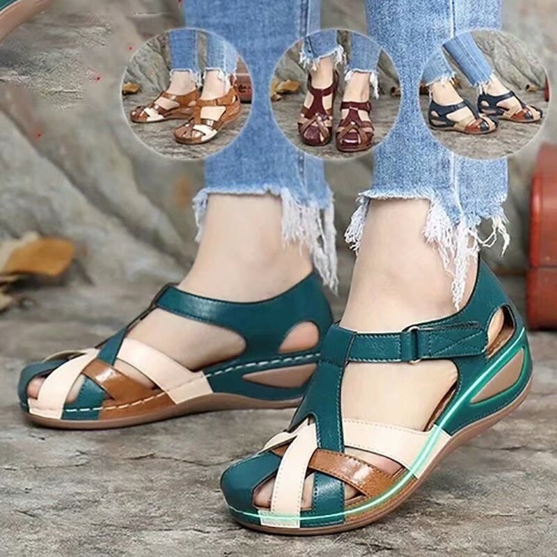 Casual Wedge Sandals - Komfort und Stil mühelos vereinen - Livezo