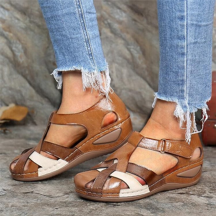 Casual Wedge Sandals - Komfort und Stil mühelos vereinen - Livezo