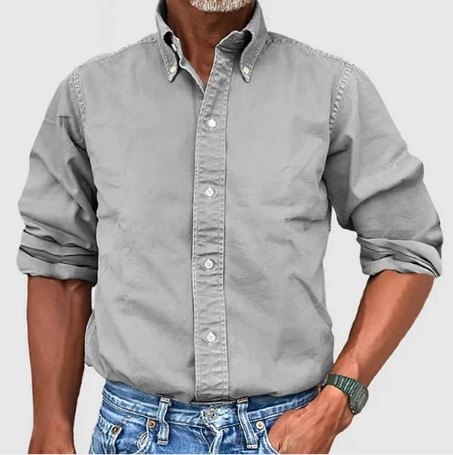 Classic Cotton Button - Up Shirt - Harren Cole