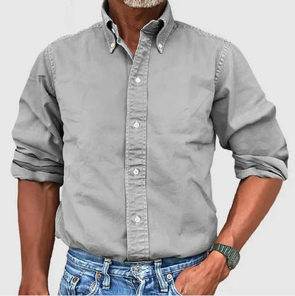 Classic Cotton Button - Up Shirt - Harren Cole