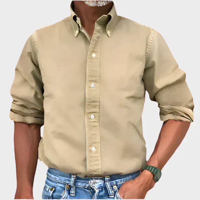 Classic Cotton Button - Up Shirt - Harren Cole