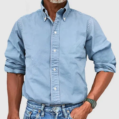 Classic Cotton Button - Up Shirt - Harren Cole