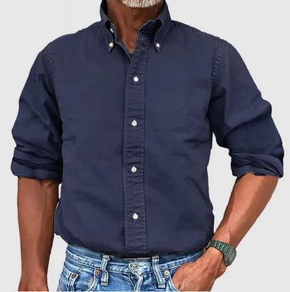 Classic Cotton Button - Up Shirt - Harren Cole