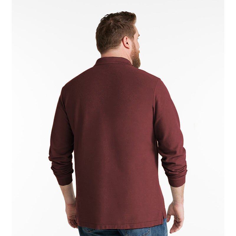 Classic Long - Sleeve Polo Shirt for Men - Harren Cole