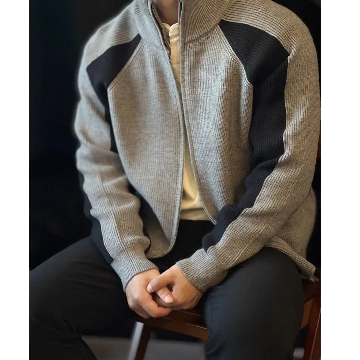 Classic Men's Knit Sweater Pullover - Harren Cole