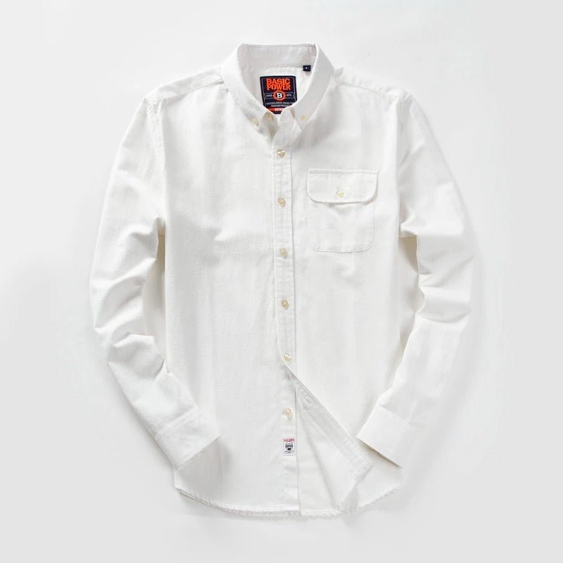 Classic Men's Shirt with Chest Pocket - Harren Cole