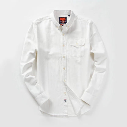 Classic Men's Shirt with Chest Pocket - Harren Cole