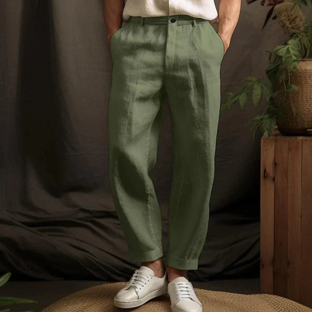 Comfortable Versatile Linen Pants for Everyday Wear - Harren Cole