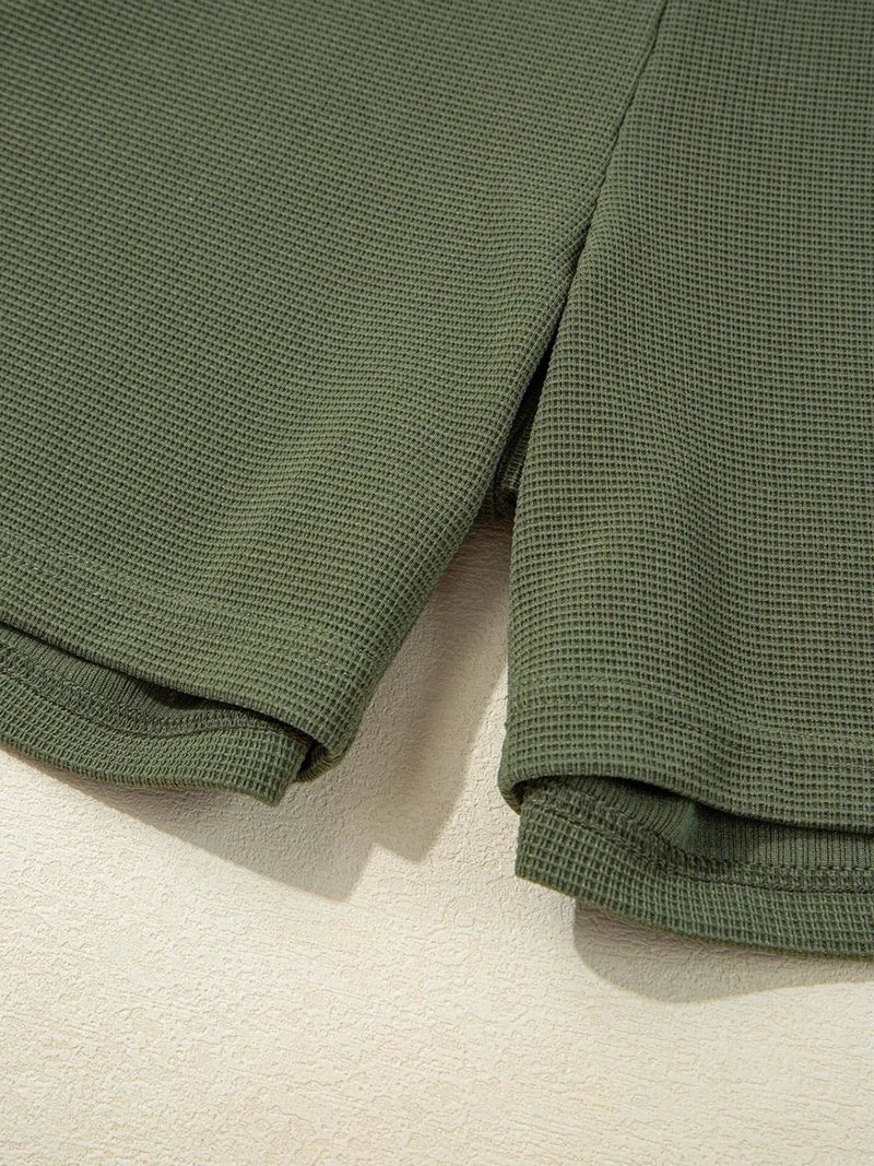 Damen Jumpsuit mit V - Ausschnitt und breiten Trägern, lässig - Livezo