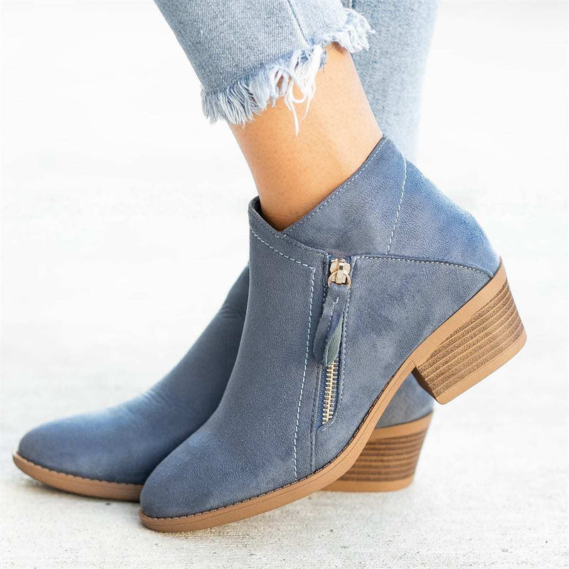 Damen Orthopädische Leder - Stiefeletten - Livezo