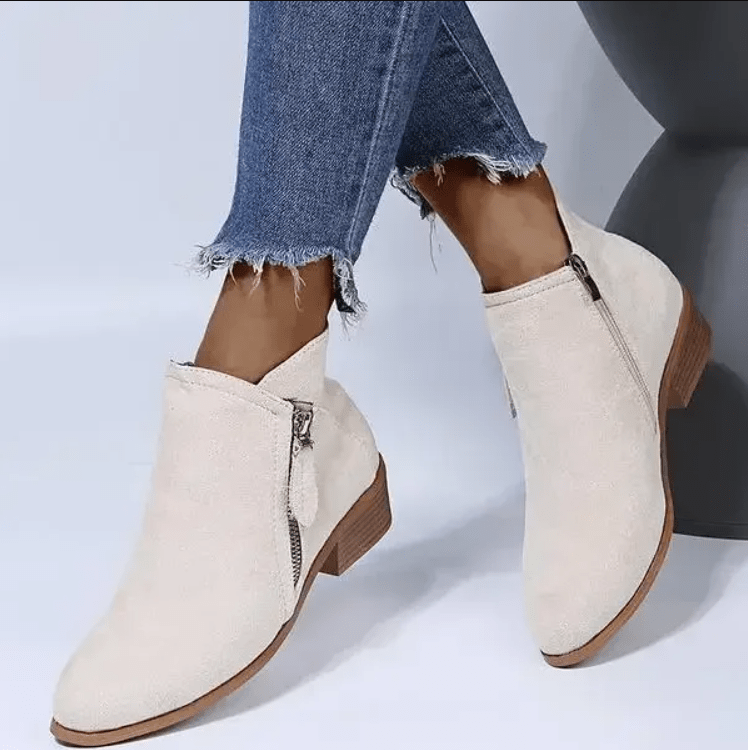 Damen Orthopädische Leder - Stiefeletten - Livezo