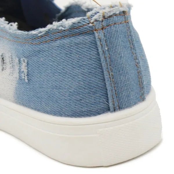 Denim Slip - on Sneakers - Denim - Tage, bequemer Style! - Livezo
