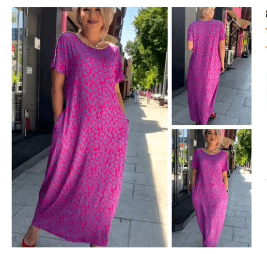 Elara – Blumengarten Kleid - Livezo