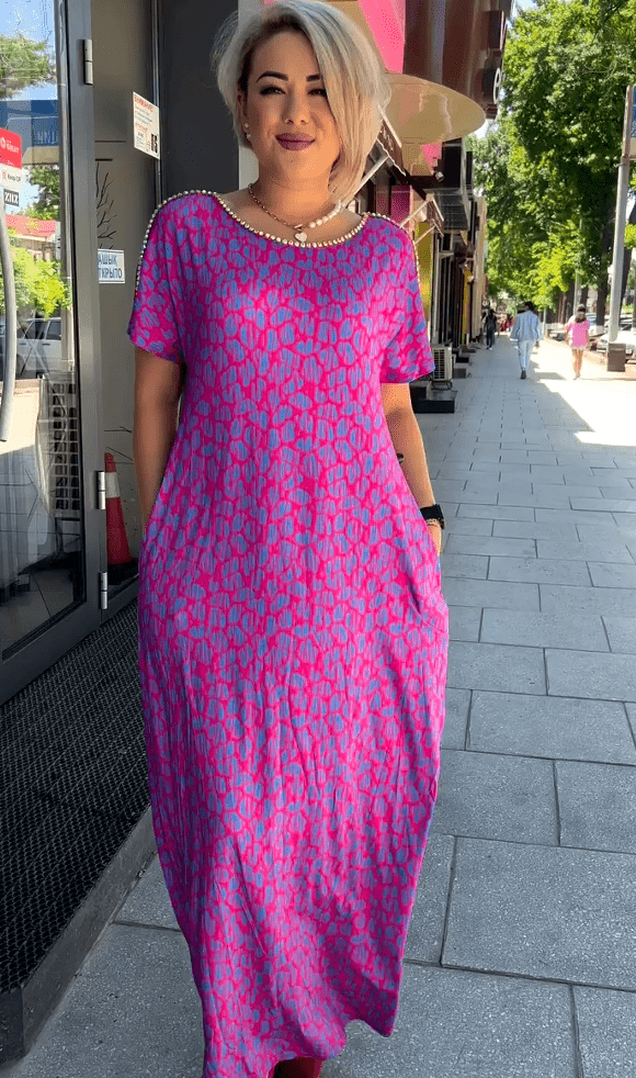 Elara – Blumengarten Kleid - Livezo
