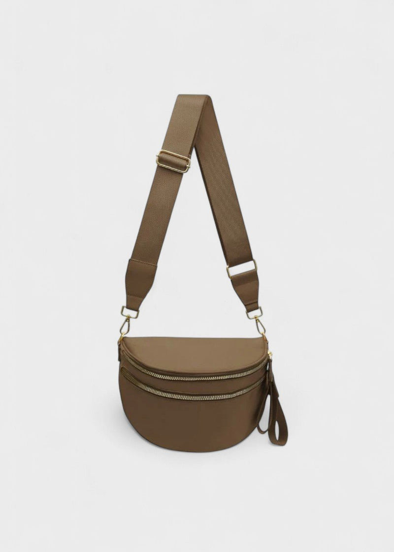 Elegante Leder - Bauchtasche für freihändigen Stil - Livezo