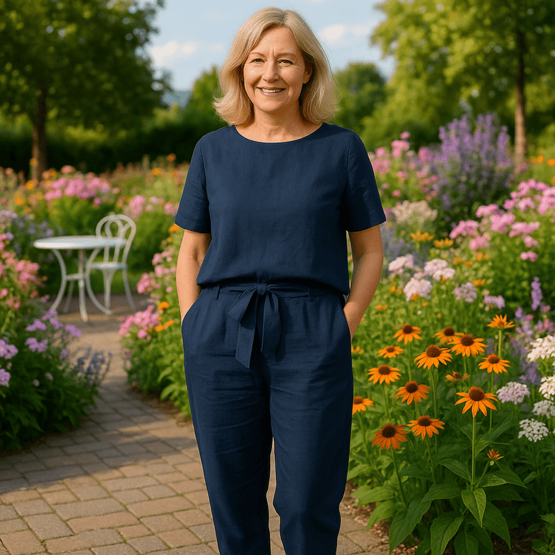 Elegantes Damen - Sommer - 2 - teil Set - Livezo