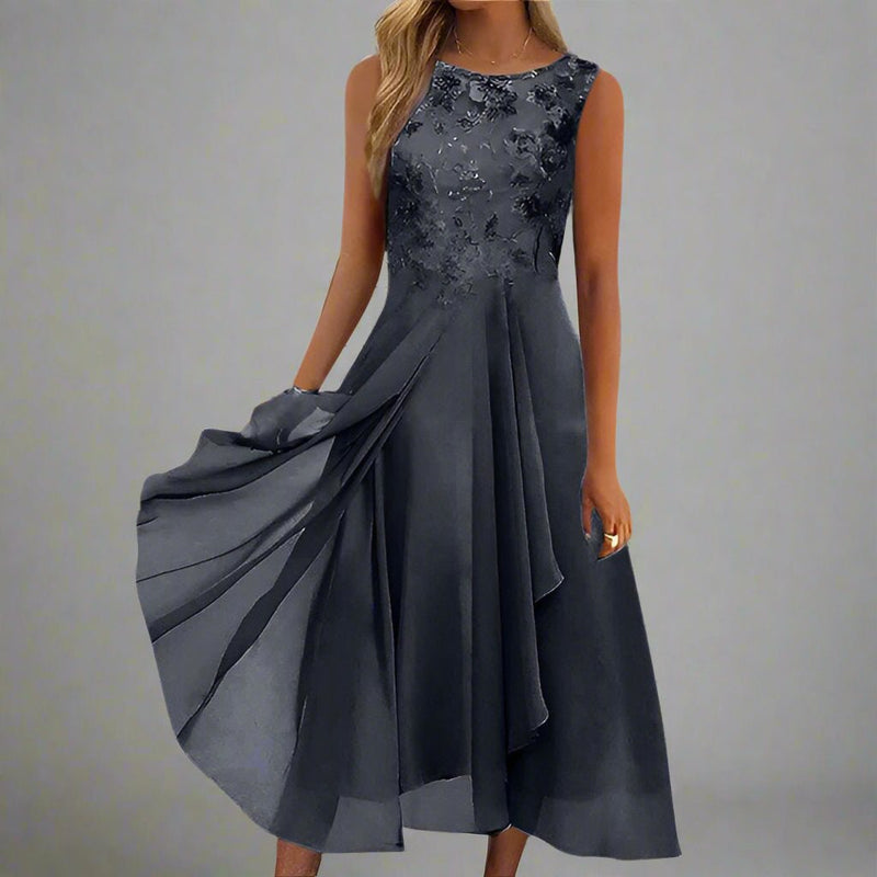 Elegantes Damen Sommerkleid - Atmungsaktiv, Femininer Schnitt, Ideal für Partys - Livezo