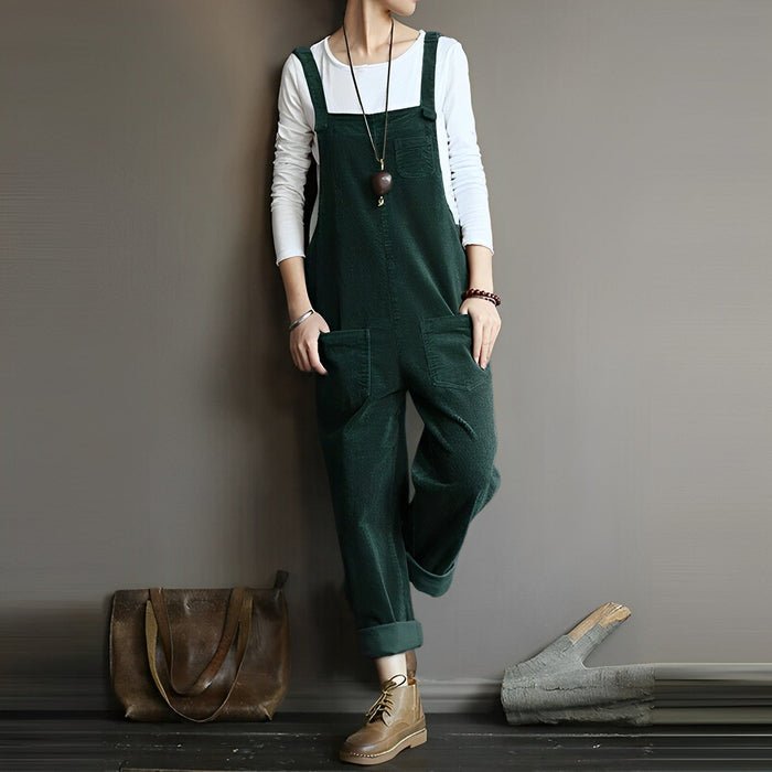 Eloise - Retro - Stil Cord - Overall - Livezo