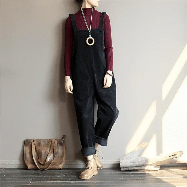 Eloise - Retro - Stil Cord - Overall - Livezo