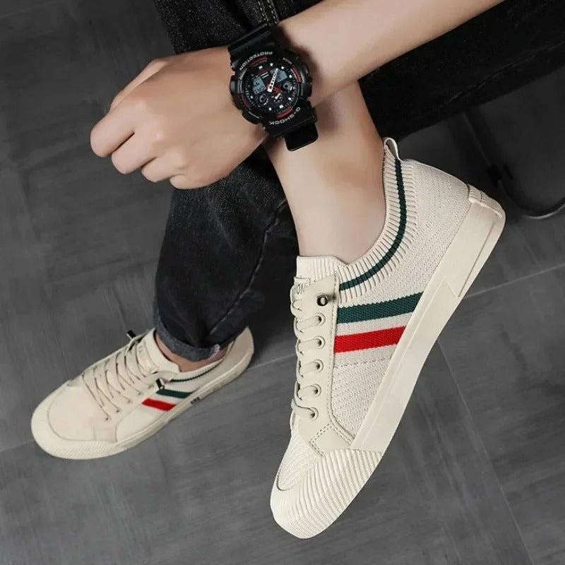Fashionable Knit Sneakers - Harren Cole