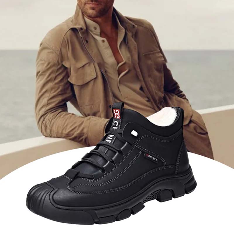 Finn - Warme Fleece - Stiefel für Männer - Livezo