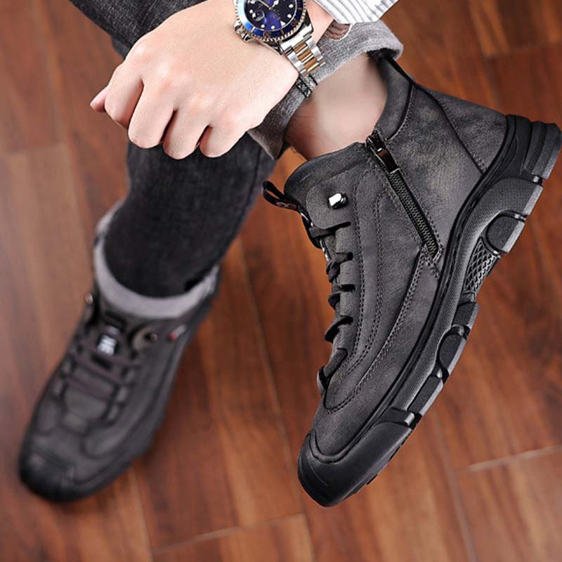 Finn - Warme Fleece - Stiefel für Männer - Livezo