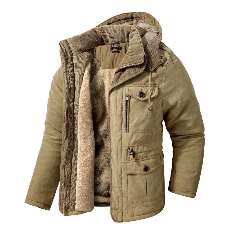 Fleece - Lined Outdoor Jacket for Men - Harren Cole
