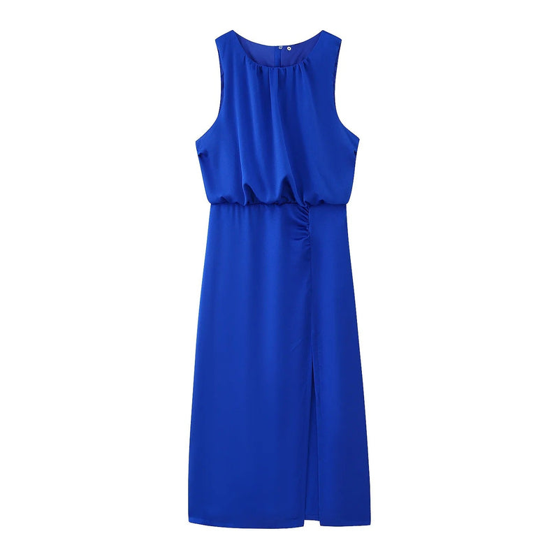 Fließendes Sommerkleid mit elegantem Charme - Livezo