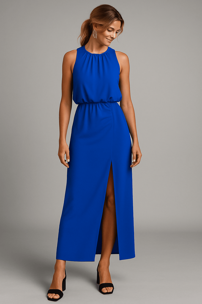 Fließendes Sommerkleid mit elegantem Charme - Livezo