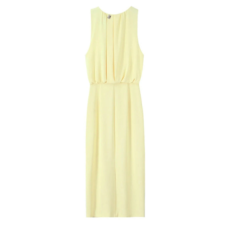 Fließendes Sommerkleid mit elegantem Charme - Livezo