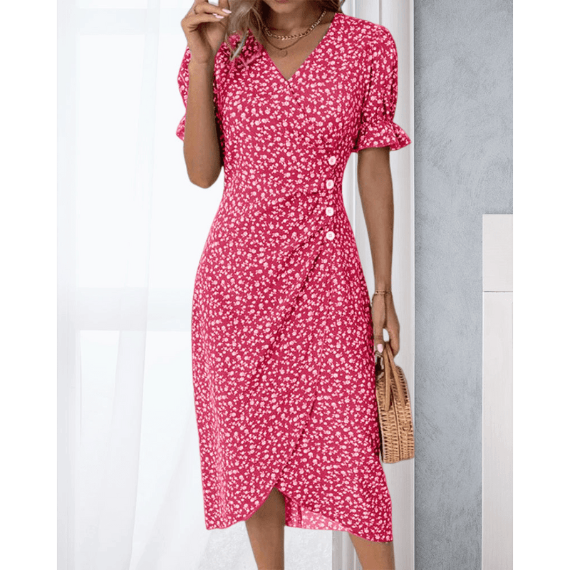 Florence Elegantes Wickelkleid - Livezo