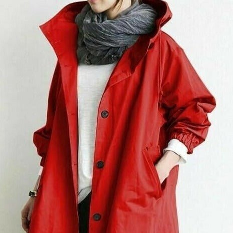 Franziska - Wasserdichte Jacke mit Kapuze - Livezo