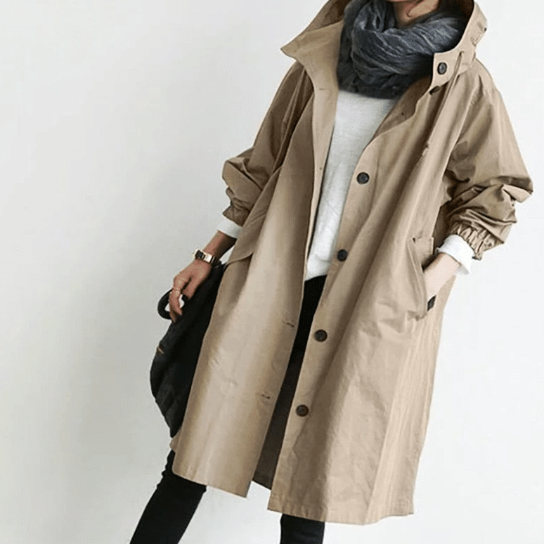 Franziska - Wasserdichte Jacke mit Kapuze - Livezo