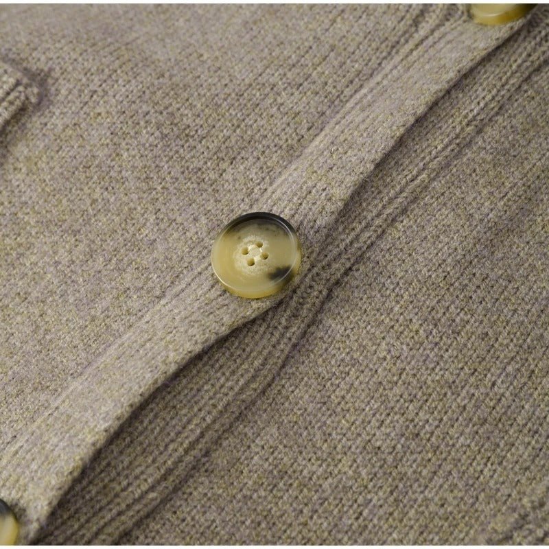 Gemütliche klassische Strickjacke für Damen - Livezo