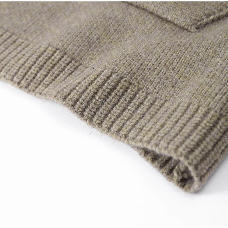 Gemütliche klassische Strickjacke für Damen - Livezo