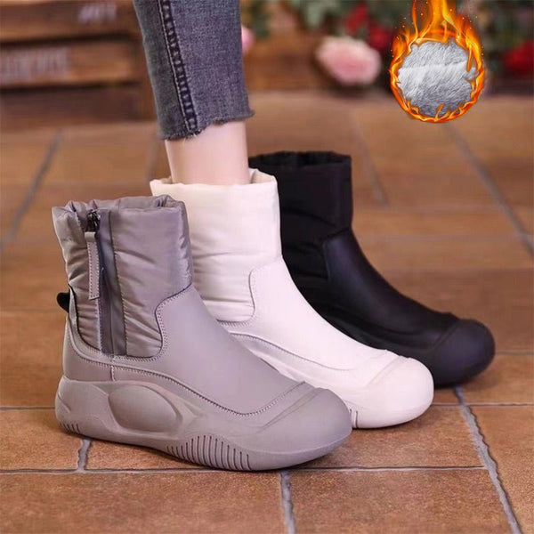 Gemütliche rutschfeste Damen Winterstiefel - Livezo